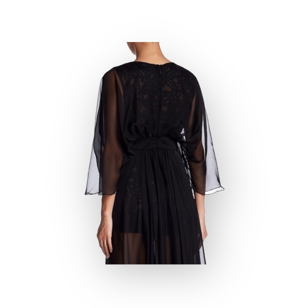 new Lotus Threads ❤︎︎ Lace Romper Overlay Gown Cocktail Maxi Dress ❤︎︎ Edgy Chic - Picture 8 of 16